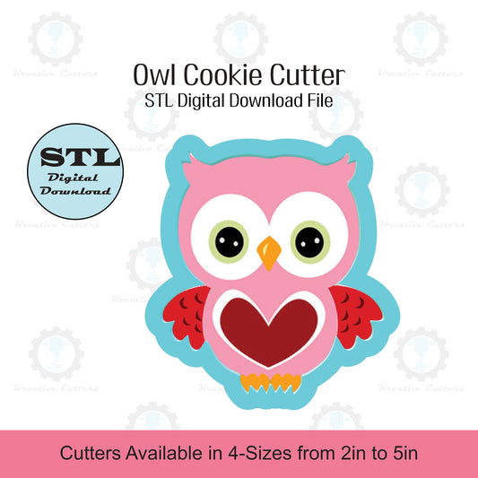 Owl Cookie Cutter | STL File