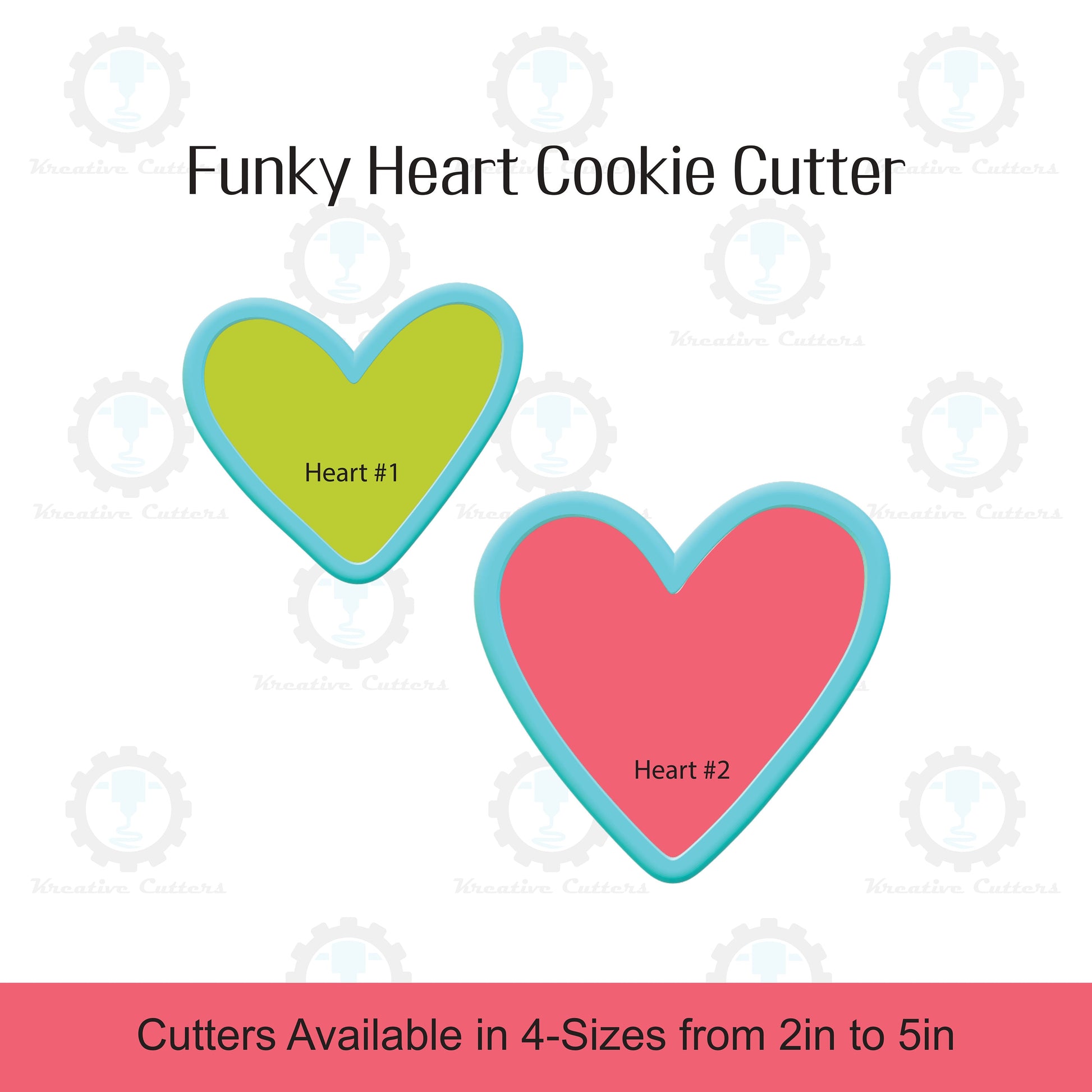 Funky Scalloped Heart Cookie Cutter
