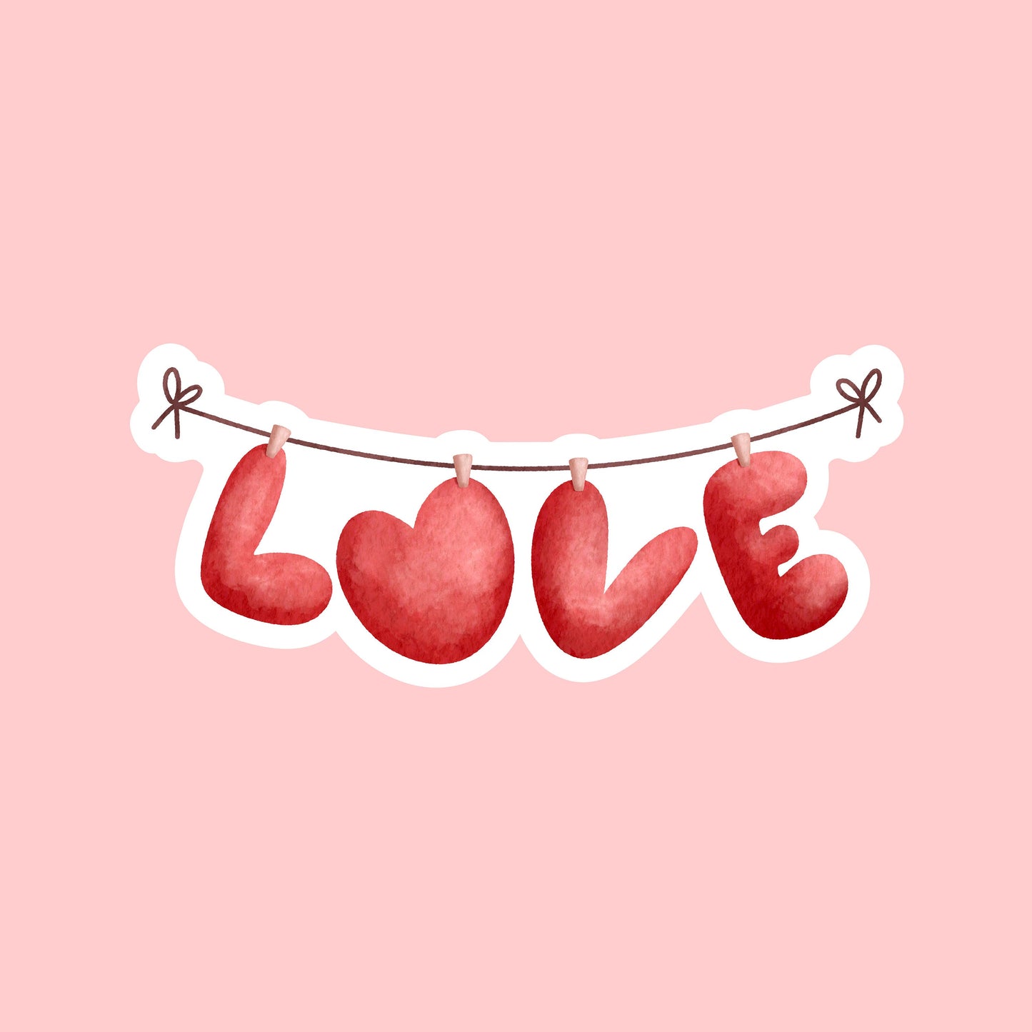 Love Banner Cookie Cutter | STL File