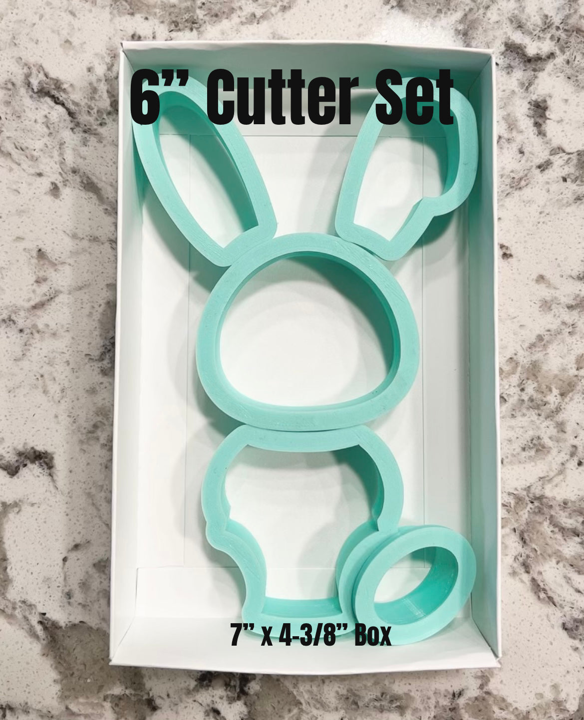 Giant 5-PC Easter Bunny Cookie Cutter Set